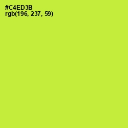 #C4ED3B - Pear Color Image