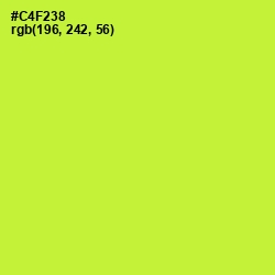 #C4F238 - Pear Color Image