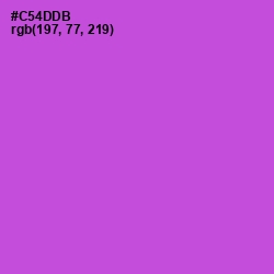 #C54DDB - Fuchsia Pink Color Image