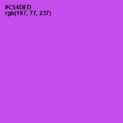 #C54DED - Fuchsia Pink Color Image