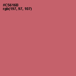 #C5616B - Contessa Color Image