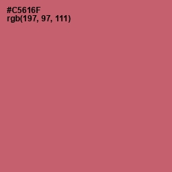 #C5616F - Contessa Color Image