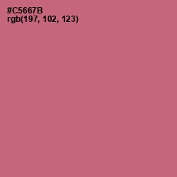#C5667B - Contessa Color Image