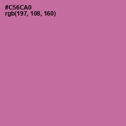 #C56CA0 - Hopbush Color Image