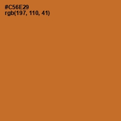 #C56E29 - Piper Color Image