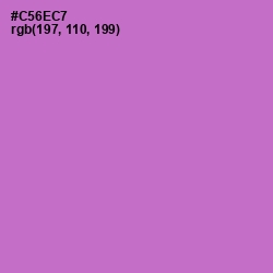#C56EC7 - Orchid Color Image