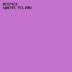 #C571CE - Orchid Color Image