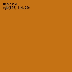 #C57214 - Meteor Color Image