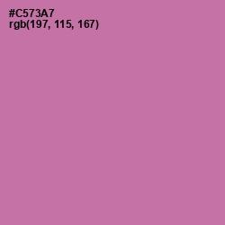 #C573A7 - Hopbush Color Image