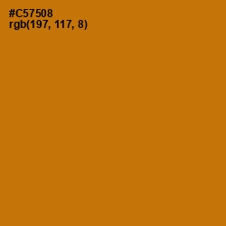 #C57508 - Indochine Color Image