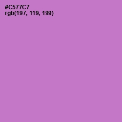 #C577C7 - Orchid Color Image