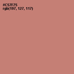 #C57F75 - Contessa Color Image