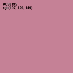 #C58195 - Puce Color Image