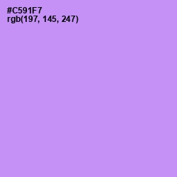#C591F7 - Light Wisteria Color Image