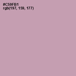 #C59FB1 - Careys Pink Color Image