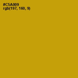 #C5A009 - Buddha Gold Color Image
