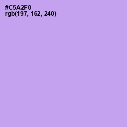 #C5A2F0 - Perfume Color Image