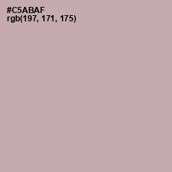 #C5ABAF - Tea Color Image