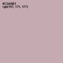 #C5ABB1 - Lily Color Image