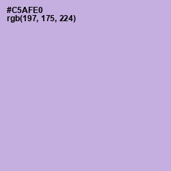 #C5AFE0 - Perfume Color Image