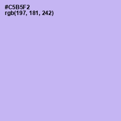 #C5B5F2 - Perfume Color Image