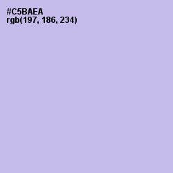 #C5BAEA - Perfume Color Image
