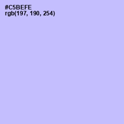 #C5BEFE - Perfume Color Image