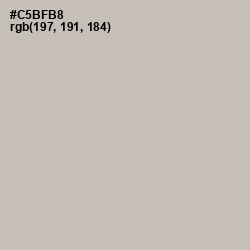 #C5BFB8 - Cotton Seed Color Image