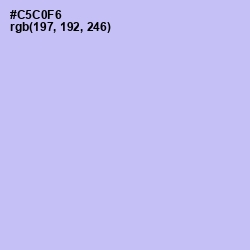 #C5C0F6 - Melrose Color Image