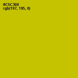 #C5C300 - Bird Flower Color Image