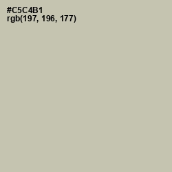 #C5C4B1 - Ash Color Image