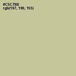 #C5C79B - Pine Glade Color Image