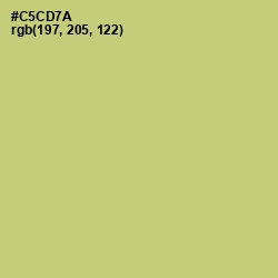 #C5CD7A - Chenin Color Image