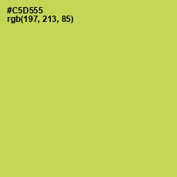 #C5D555 - Wattle Color Image