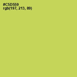 #C5D559 - Wattle Color Image