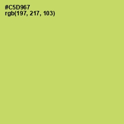 #C5D967 - Tacha Color Image