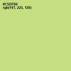 #C5DF80 - Pine Glade Color Image