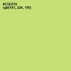 #C5E074 - Yellow Green Color Image