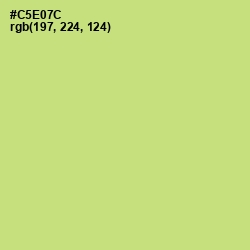 #C5E07C - Yellow Green Color Image