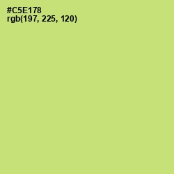 #C5E178 - Yellow Green Color Image