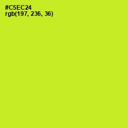 #C5EC24 - Pear Color Image