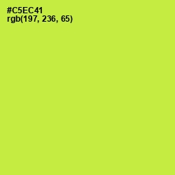 #C5EC41 - Wattle Color Image