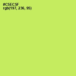 #C5EC5F - Yellow Green Color Image