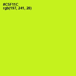 #C5F11C - Las Palmas Color Image