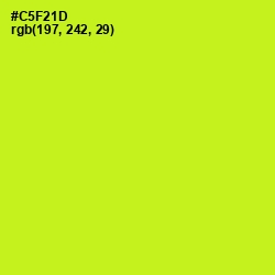 #C5F21D - Las Palmas Color Image