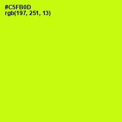 #C5FB0D - Electric Lime Color Image