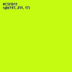 #C5FB11 - Electric Lime Color Image