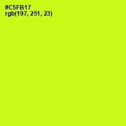 #C5FB17 - Las Palmas Color Image