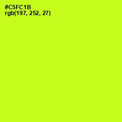 #C5FC1B - Las Palmas Color Image