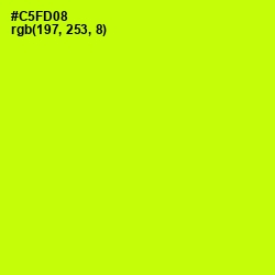 #C5FD08 - Electric Lime Color Image